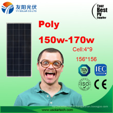 Panneau solaire à prix abordable 150W-170W en stock